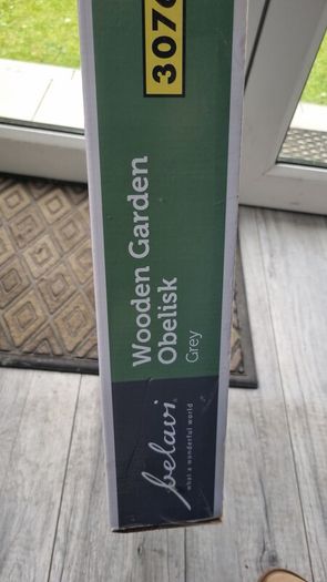 Wooden Garden Obelisk
