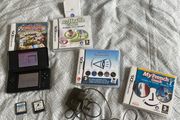 Nintendo DS Lite with games and pedometer