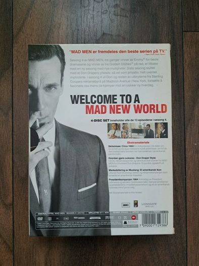 Madmen Seasons 1-4