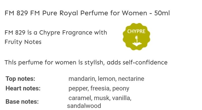 Only 1 Each!! Brand New FM Perfume & Aftershave