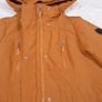 Vero Moda Ochre Mustard Orange Hooded Winter Parka Coat Size M Image 2
