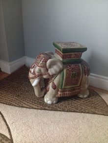 elephant plant stand