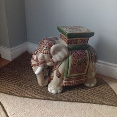 elephant plant stand