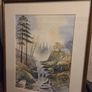Signed Watercolour E.Spratt 95 - Framed Image 3