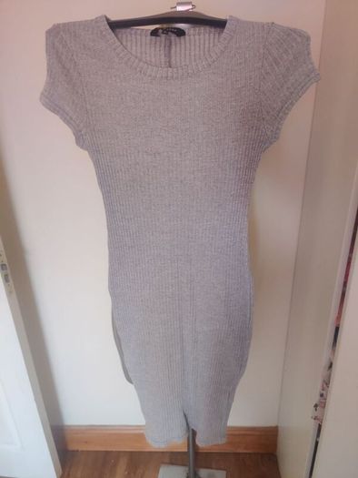 New Look grey bandage dress size UK10/12 EU38/40 Perfect condition Postage included
