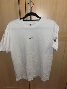 White Nike Air Fear of God T-shirts size large