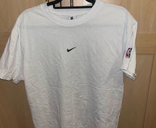 White Nike Air Fear of God T-shirts size large