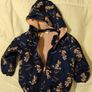 Disney Minnie Mouse Warm Fleece Lined Hooded Jacket Image 6