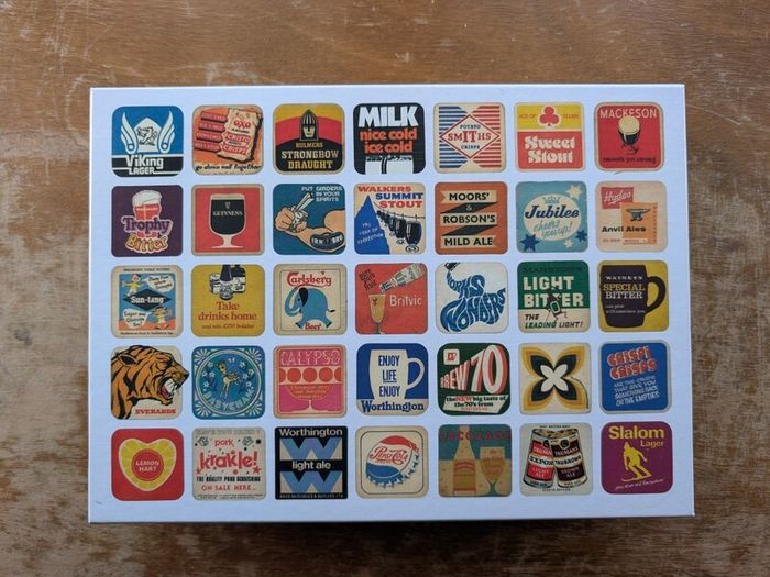Happily Beermat Jigsaw Puzzle 1000 pieces