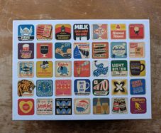 Happily Beermat Jigsaw Puzzle 1000 pieces