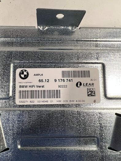 BMW 7 SERIES F01 F02 F04 Amplifier hifi system 9176741 A1l1b69g