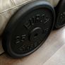 25kg x 2 standard 1" diameter cast iron Image 5