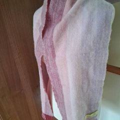 Beautiful Soft Wool Irelands Eye Pink scarf