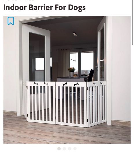 Wooden Indoor Gate for Dogs