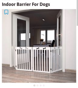 Wooden Indoor Gate for Dogs