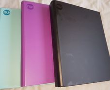PRICE REDUCED TO SELL!! Three brand new unused Nu: A4 Ring binders > > 1.5 euro each or all 3 for only 4 euros !!!