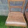 Vintage Bespoke Handcrafted Chairs x 4 Image 6