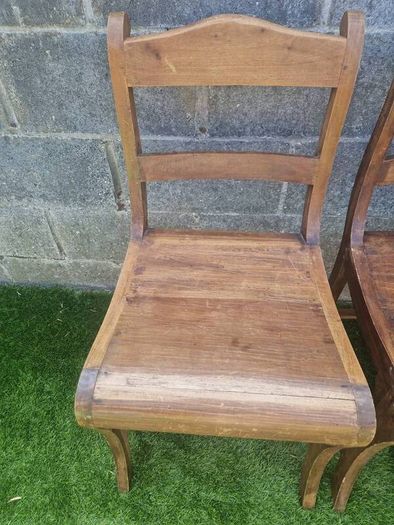 Vintage Bespoke Handcrafted Chairs x 4