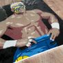 Sting The Stinger WCW acrylic original portrait painting art canvas wrestling memorabilia Image 3