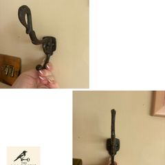 Cast Iron Hat & Coat hooks