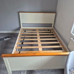 Hardwood Double Bed
