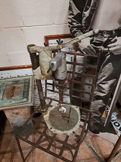 Vintage Stanley Drill@Stand