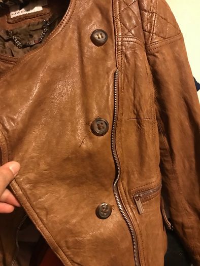 Leather jacket