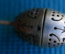 Edwardian  Silver Plated Tea Infuser