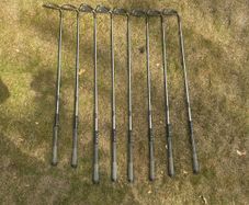 Ping ISI BeCu Beryllium Copper Golf Clubs Irons 3-SW JZ Shafts Regular Blue Dot