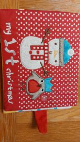 New baby 1st Christmas photo album