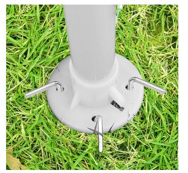 Gazebo 3 x 6 m UV Protection Water-Repellent 6 Side Panels Marquee Party Tent Window Garden Tent Solid