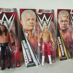 WWE Action Figures  Roman Reigns & Cody Rhodes  25e for the lot