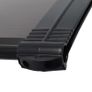 Door Canopy Black 240x100 cm PC Image 4