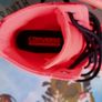 converse chuck taylor hi tops, neon orange Image 2