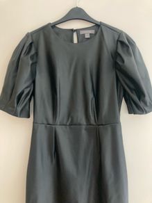 Black leather look  dress