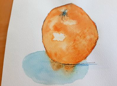 Original art (orange)