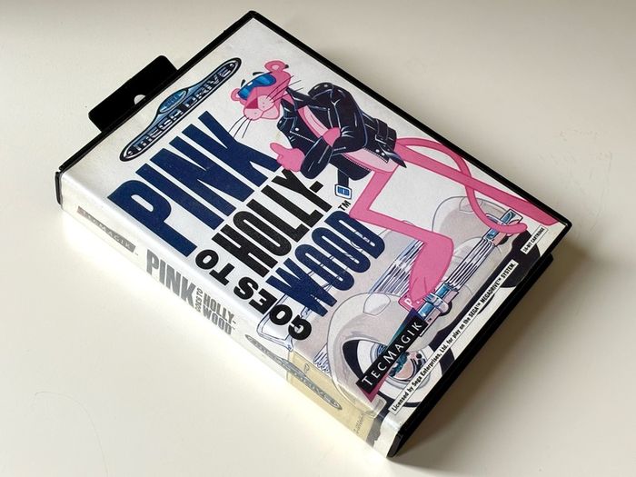 Pink Goes to Hollywood for Sega Mega Drive Boxed and Minty