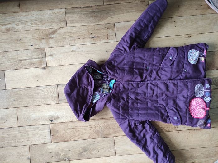 Reversible girl coat