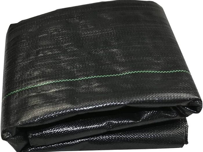 NEW SALE | Heavy Duty Weed Fabric Control 2M X 5M Weed Control Fabric Ground Cover Membrane UV Stabilised Weed Fabric For Patios Garden Flower Beds Landscaping (2M X 5M)