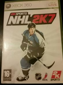 Xbox 360 game NHL 2K7 sports