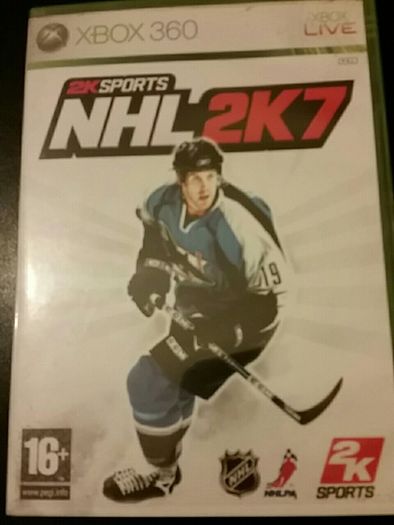 Xbox 360 game NHL 2K7 sports