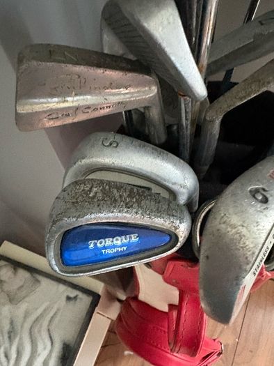golf club with bag
