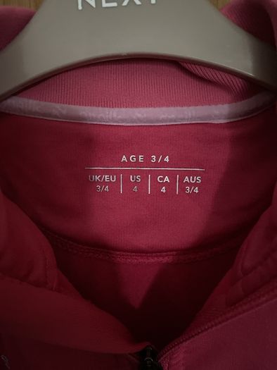 O'Neills girls Dublin pink tracksuit aged 3-4 years