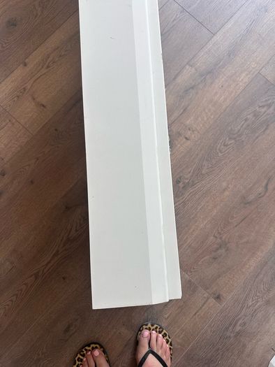 Primed skirting board 144cm