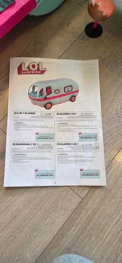 L.O.L camper van