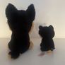 Two German Shepherd TY Plushies (Small & Regular) Image 2