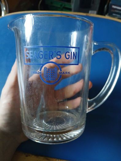 Seager's Gin pub jug