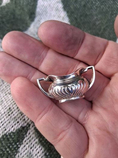 WW11 Irish Sterling Silver Minature Tea Service (1941)