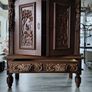 Beautiful antique oak cabinet Image 4