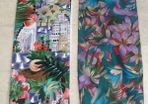 2 Lengths of Cotton Printed Material